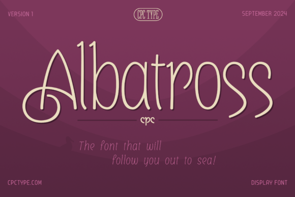 Albatross CPC: Navigating the Nuances of Art Nouveau Typography