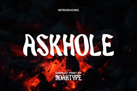 Askhole: Integrating Horror Display Typography into Professional Design Workflows