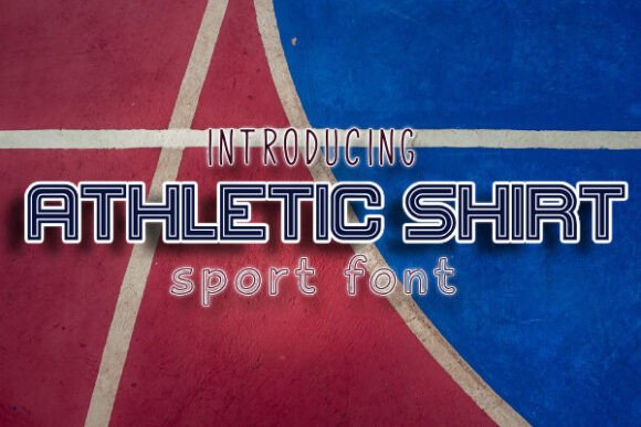 Athletic Shirt: Mastering the Bold Display Font for Sports Design