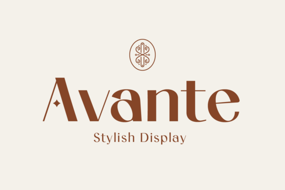 Avante: The Intersection of Modern Luxury and Typographic Precision
