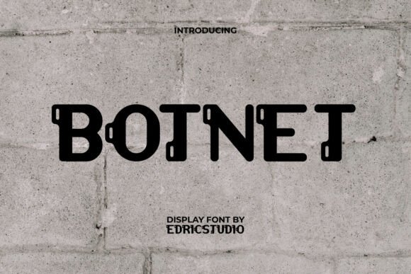 Botnet: Redefining Digital Identity with Futuristic Typography