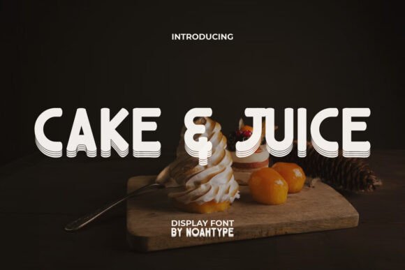 Cake Juice: Strategic Typography for Modern Brand Identity