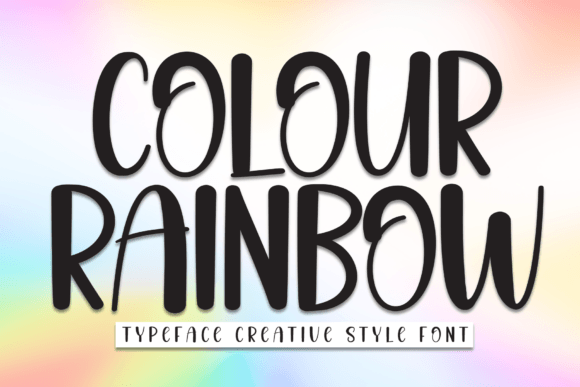 Colour Rainbow: Evaluating the Role of Playful Typography in Modern Design
