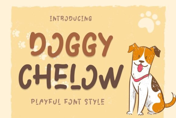 Doggy Chelow: A Playful Display Font Guide