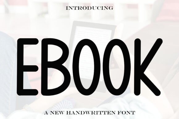 Ebook Font: Elevate Design with Handwritten Elegance