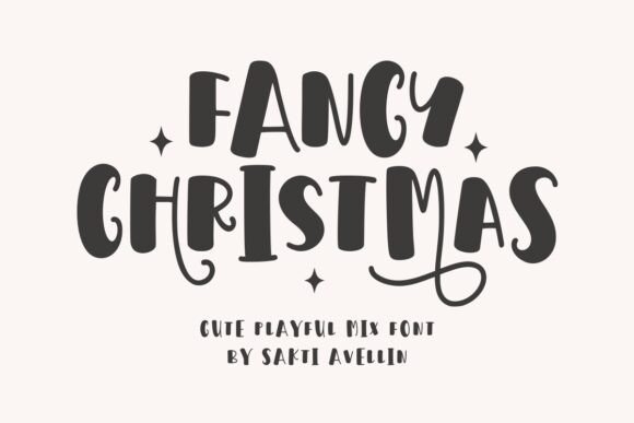 Elevating Brand Identity with the Distinctive Charm of Fancy Christmas Typography
