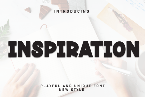 Inspiration Font: Evaluating a Bold Display Type for Creative Projects
