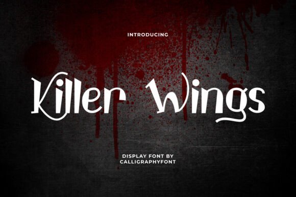 Killer Wings: When Horror Meets Modern Design