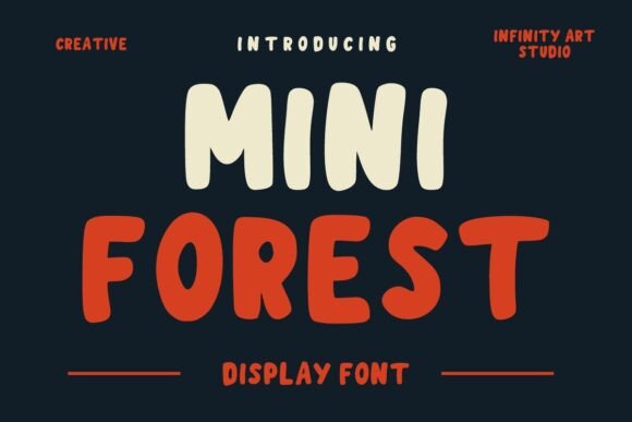 Mini Forest: Injecting Bold, Comic Energy into Your Visual Designs