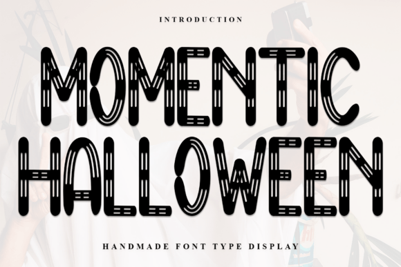 Momentic Halloween: A Quirky Display Font