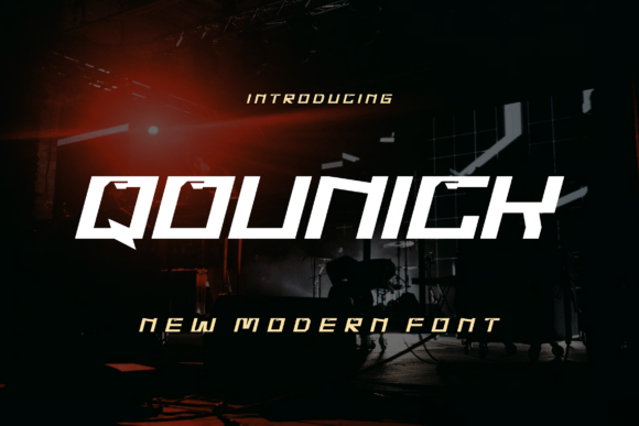 Qounick Font: Elevating Modern Branding with Bold Authenticity