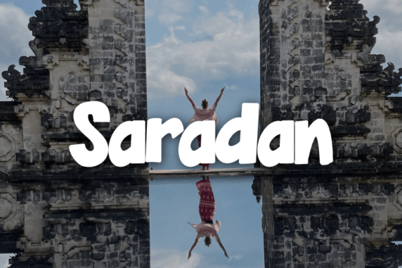 Saradan: Elevating Apparel Design with Dynamic Typography