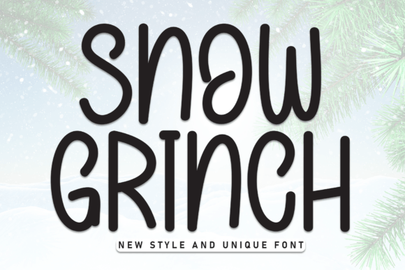 Snow Grinch: Integrating Whimsical Typography into Professional Design Workflows