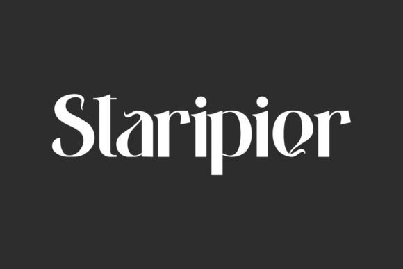Staripier: Elevate Your Brand with Elegant Serif Style