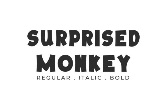 Surprised Monkey: Elevating Brand Personality Through Playful Typography