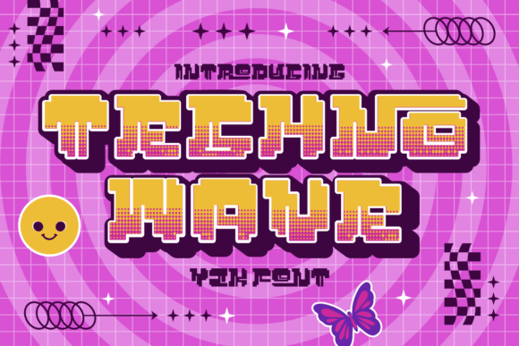 Techno Wave: Evaluating the Fit of a Y2K-Inspired Typeface for Modern Design Projects