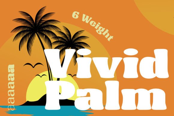 Vivid Palm: Bringing Organic Warmth to Retro Design